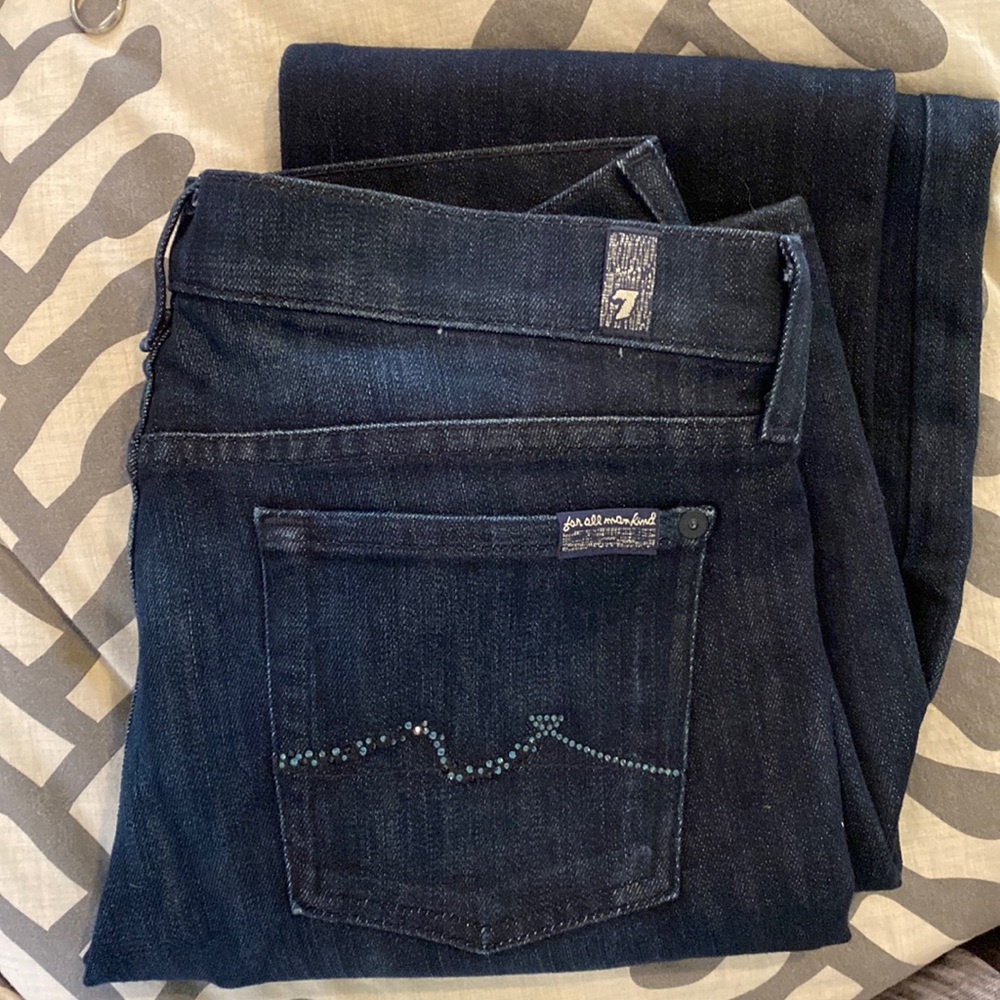 7 for all Mankind Blue Jeans size 30